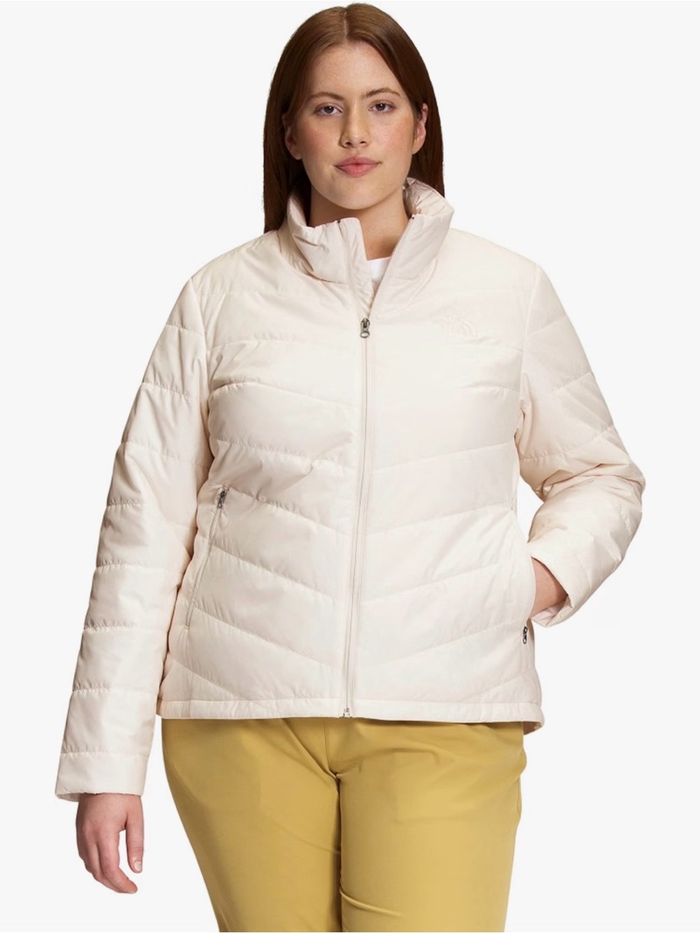 The North Face Tamburello In Gardenia White Insulated Women’s Jacket